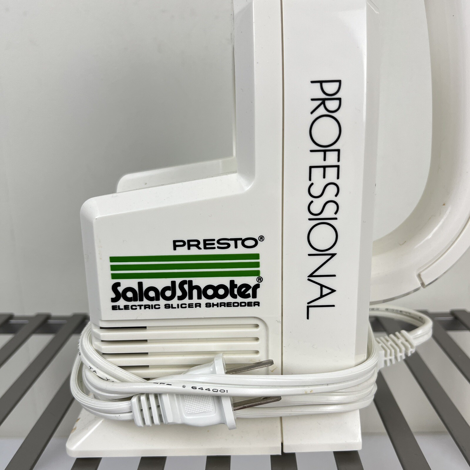 Presto Salad Shooter Professional REPLACEMENT Base Motor & Electric Cord 0297001