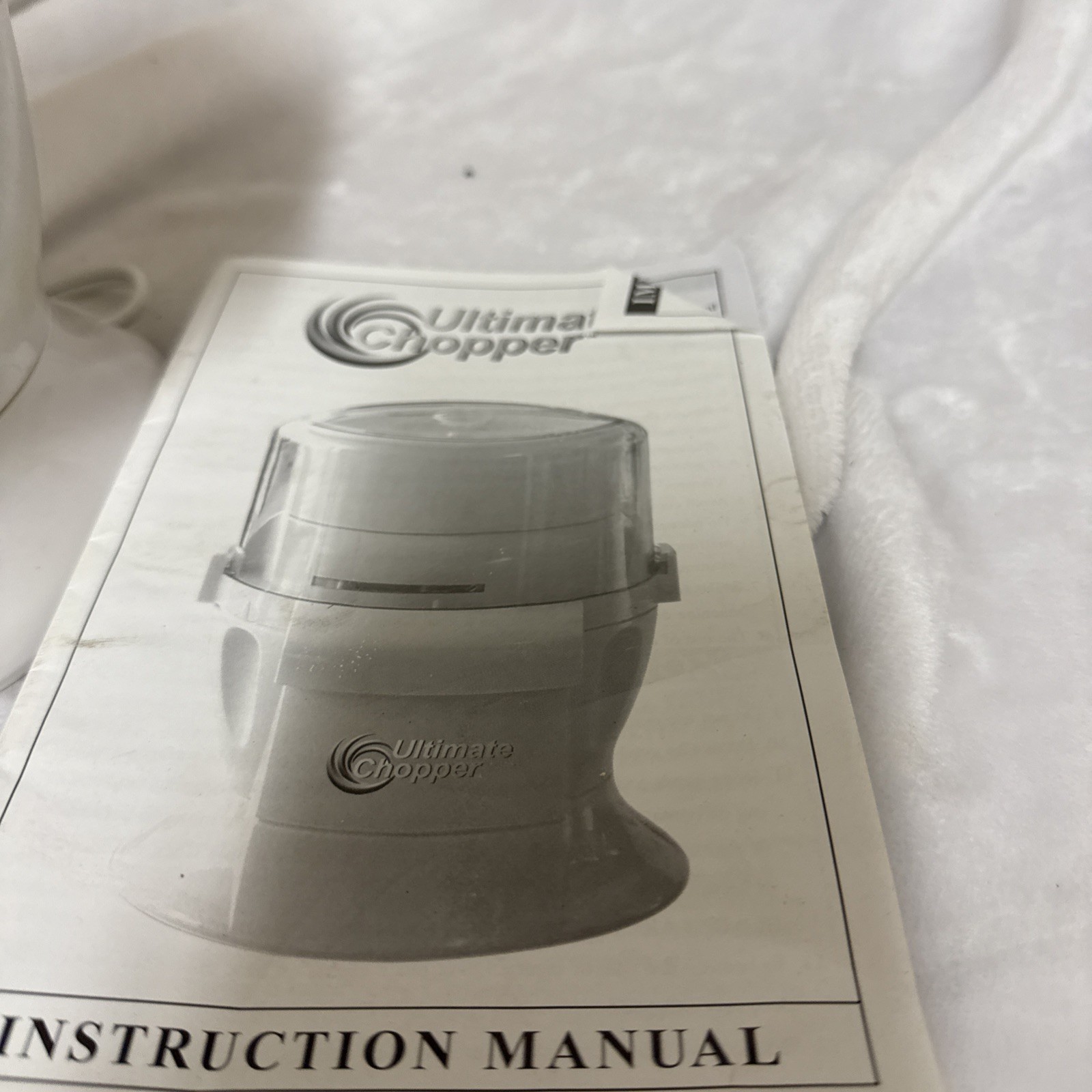 Ultimate Chopper Electric Food Processor CH-1 Mini Food Chopper 120V Kitchen