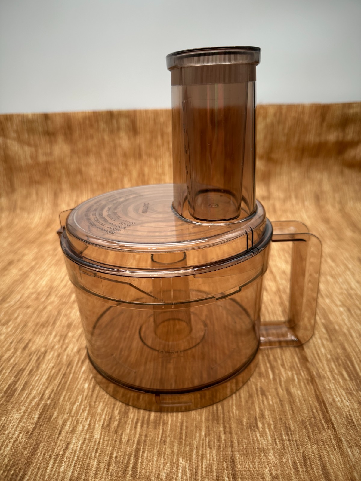 Vintage Regal La Machine I Model V813 Food Processor 3 pc; Bowl, Lid Pusher