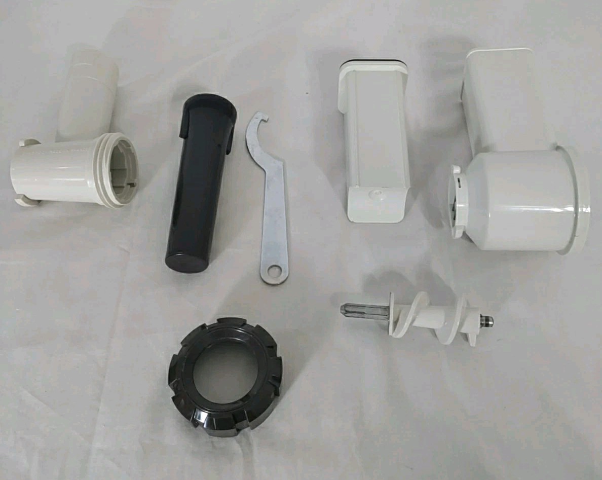 Moulinex 244 308 Feed Tubes And Pushers + More (Very Clean)