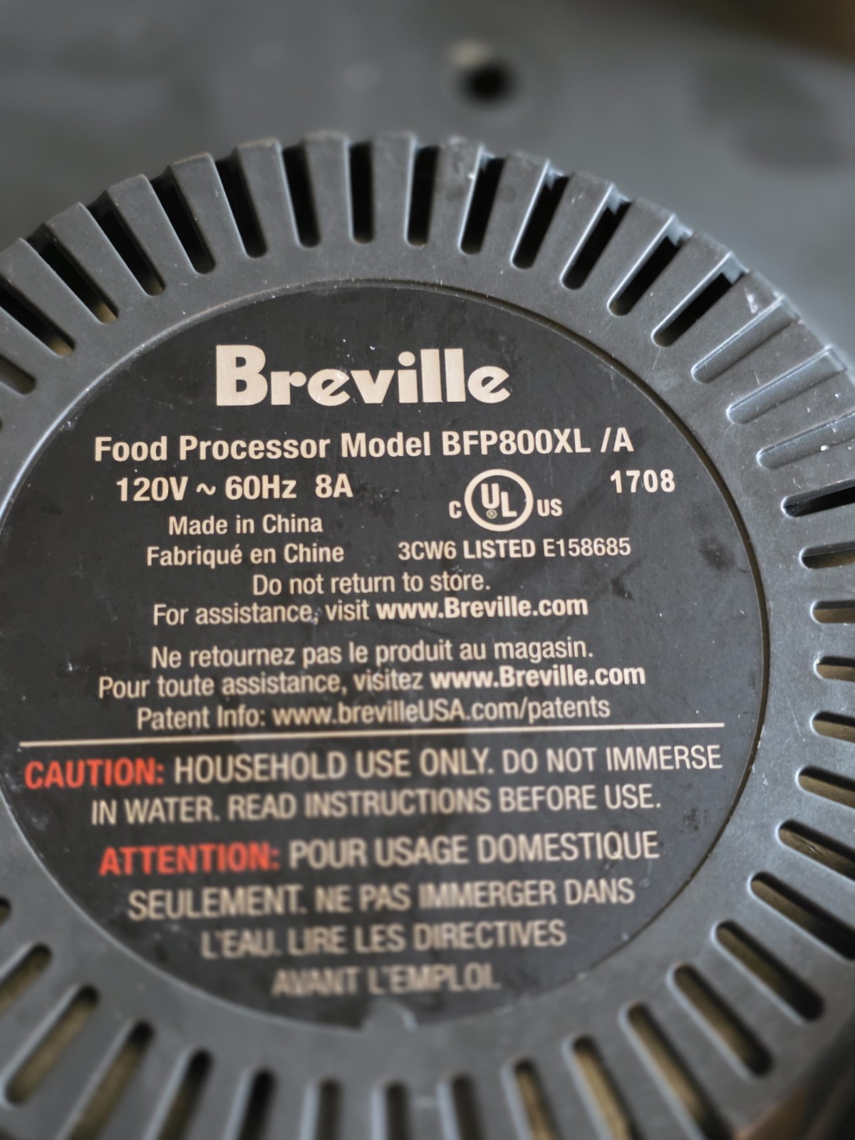 Breville BFP800XL/A Sous Chef Pro 16 Cup Food Processor Large