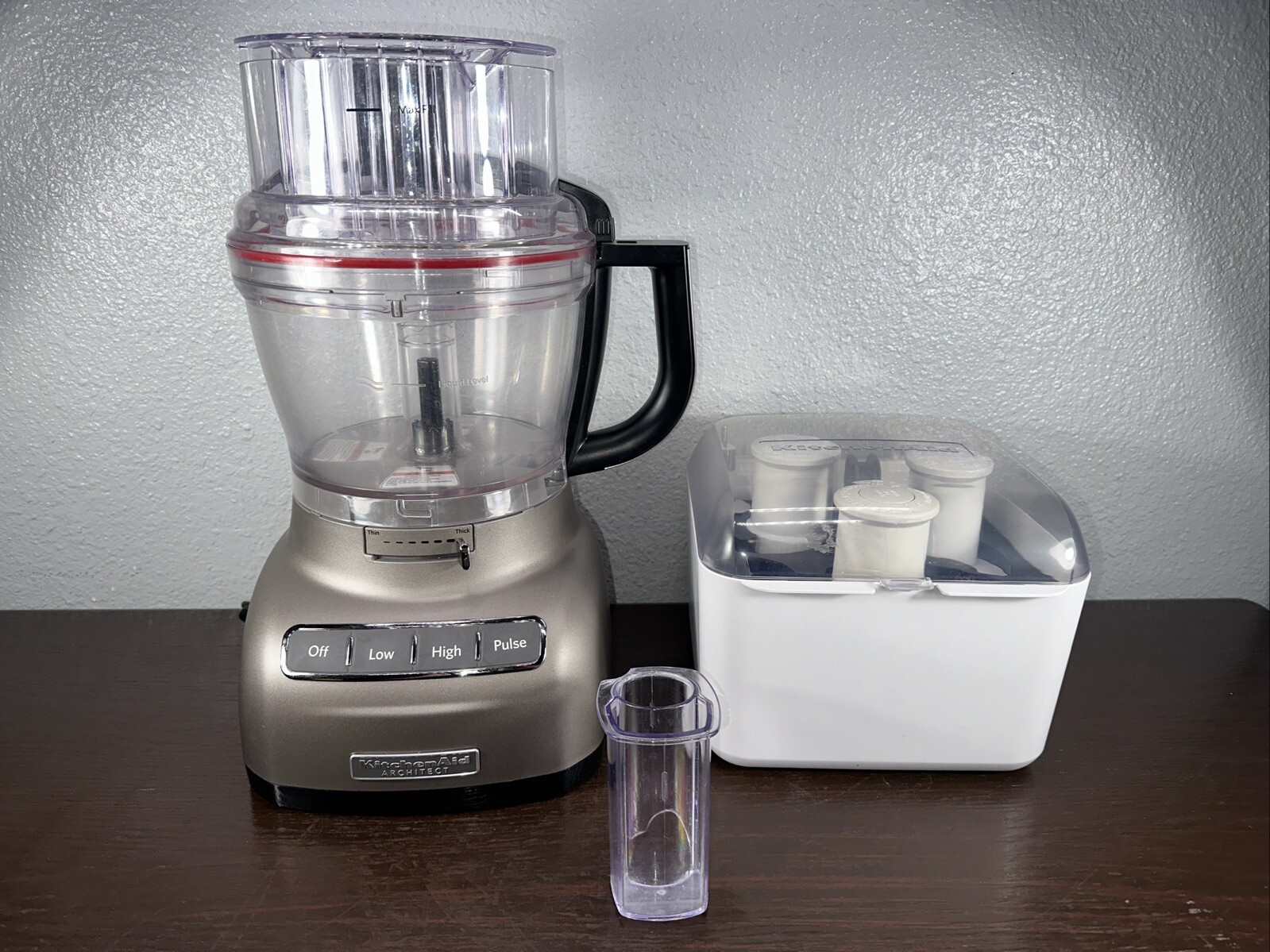 KitchenAid Architect Silver Food Processor KFP1333ACSO + Attachments