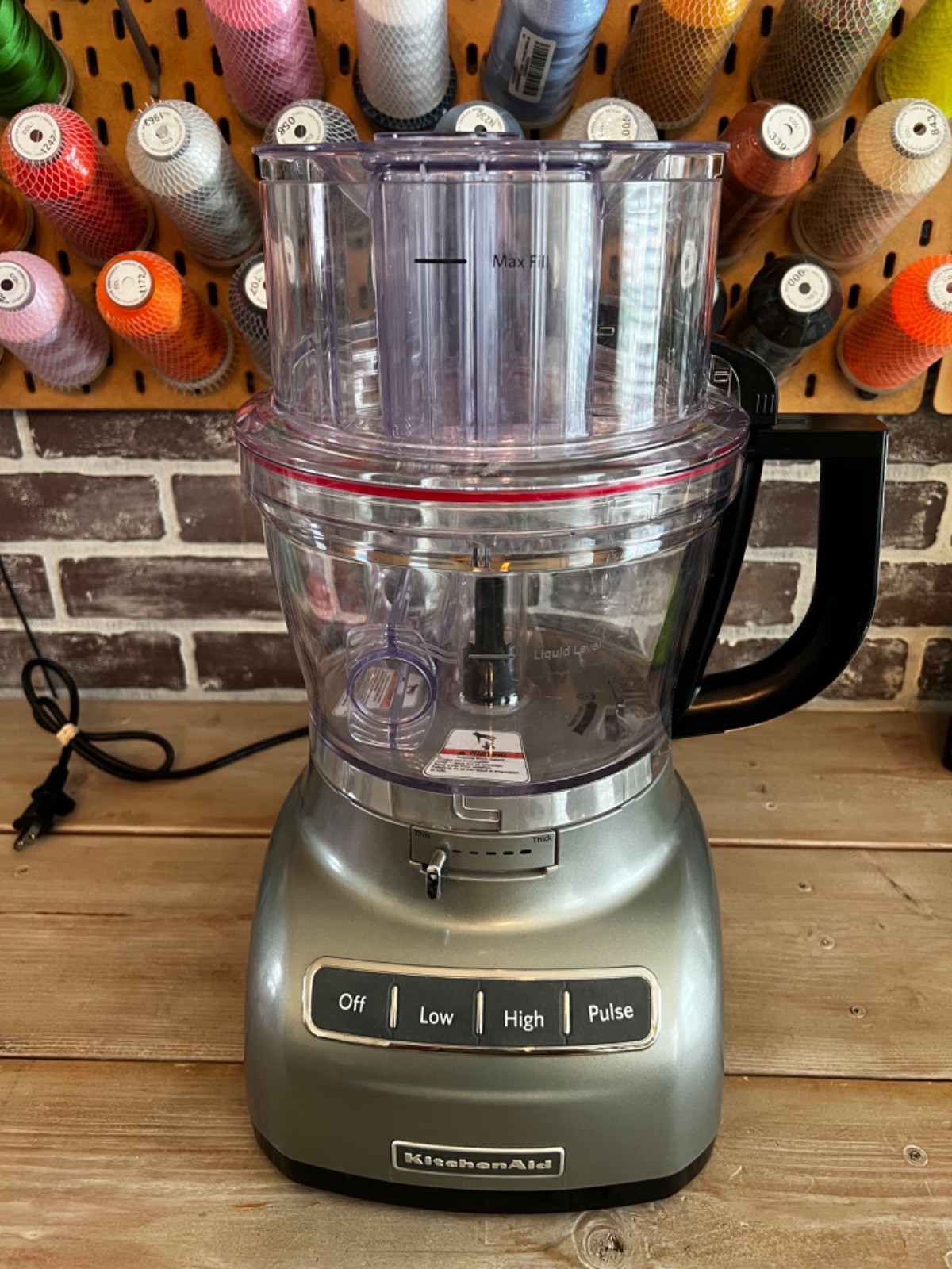 KitchenAid KFP1330CU0 13 Cup Food Processor & Chopper w/Accessories