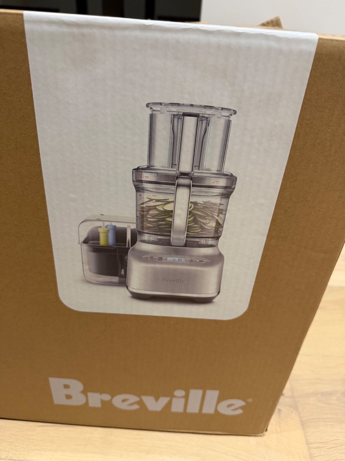Breville BFP810 Sous Chef 1,400watt Food Processors, Brushed Stainless Steel