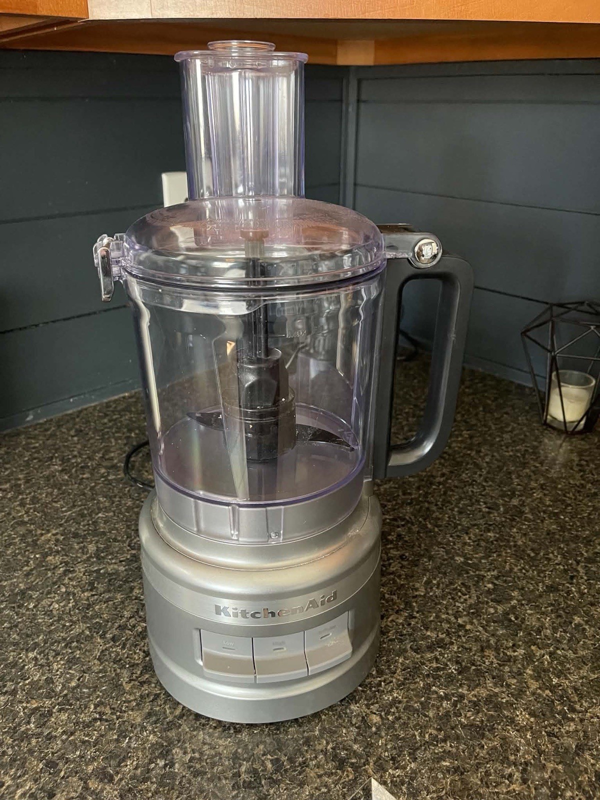 KitchenAid KFP0919CU 9 Cup Plus Food Processor, Contour Silver