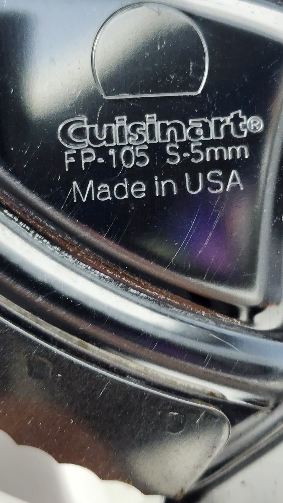 Cusinart FP-105 S-5mm Metal Blade Replacement Part – Blade Only
