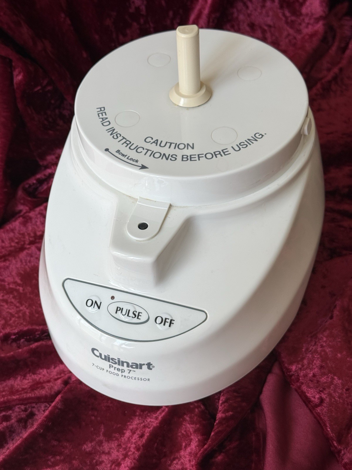 Cuisinart DLC-2007N Prep 7 7-Cup Food Processor Motor Base Unit Only. Tested.