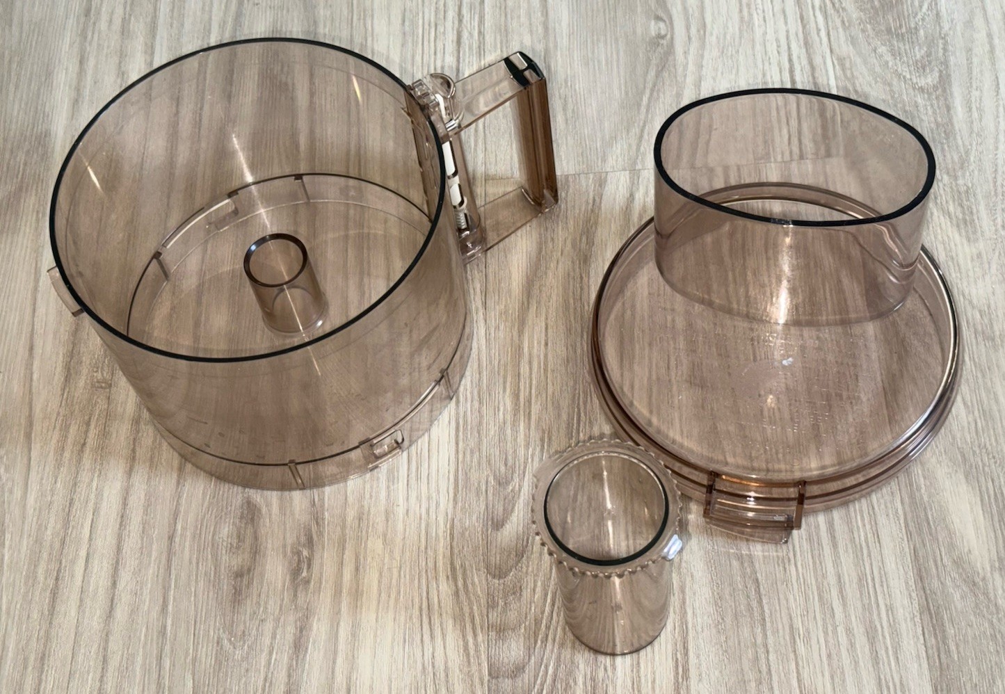 Cuisinart Food Processor DLC-10E Plastic Bin Tray Container Lid Pusher OEM