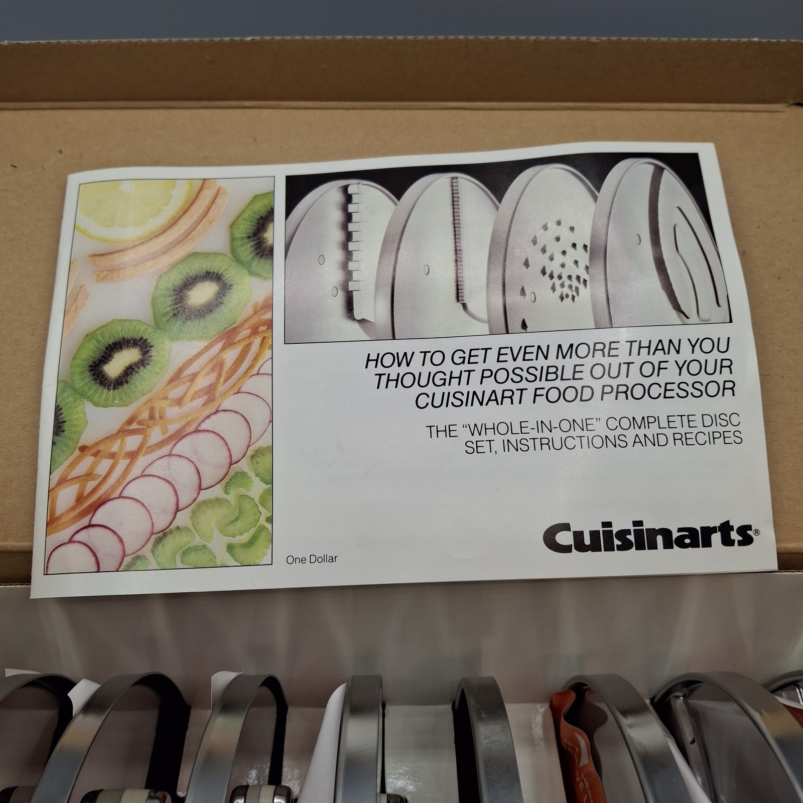 Cuisinart Complete DLC-070 9 Discs Blade Set for the DLC-7, Made In Japan
