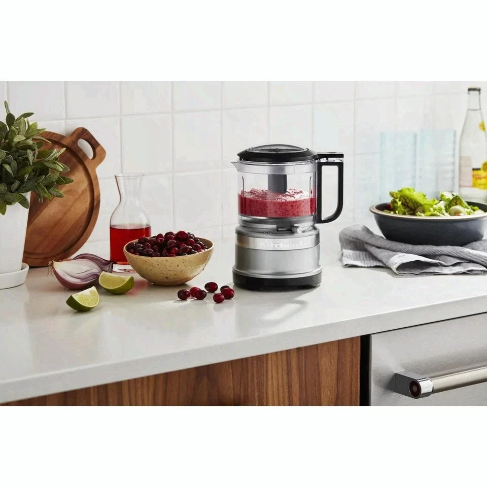 KitchenAid 3.5 Cup Food Chopper – KFC3510, Silver Color