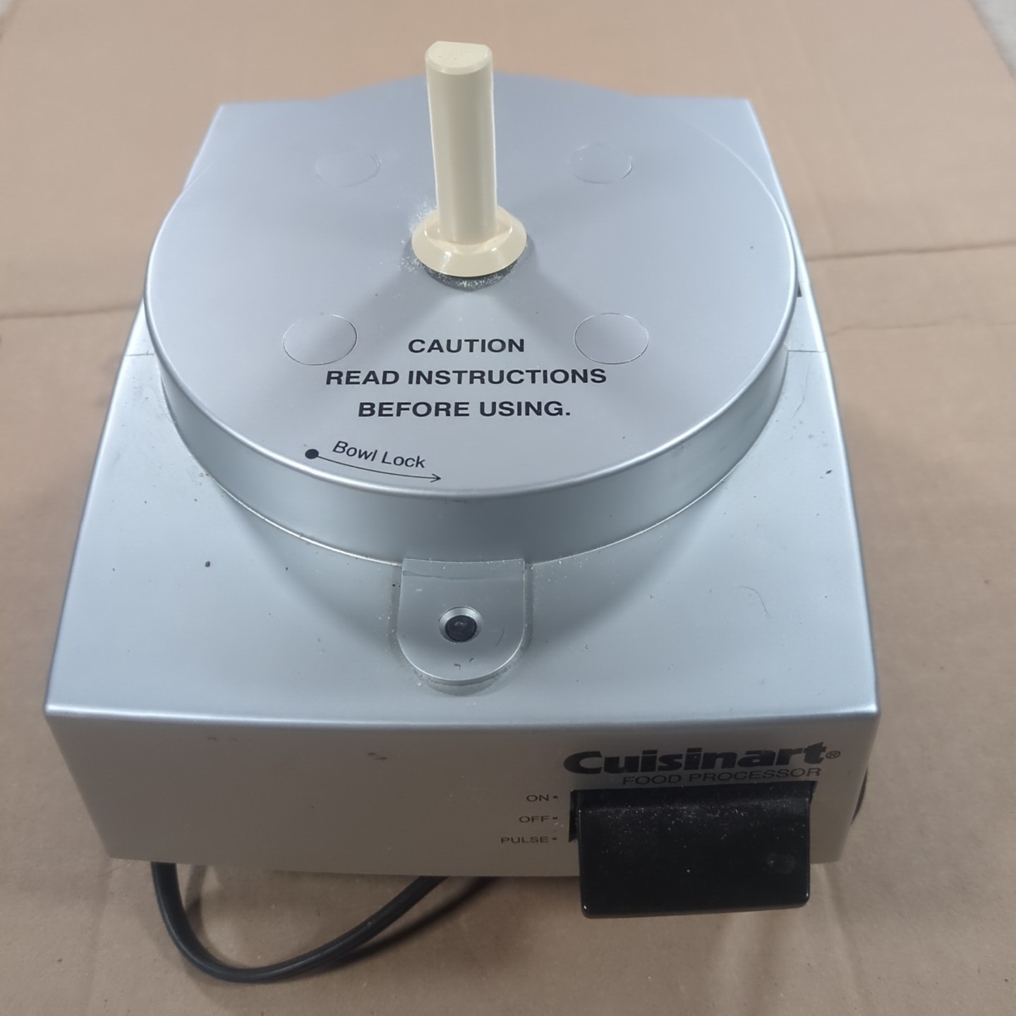 Cuisinart DLC-5 BC Food Processor Motor Base Unit Gray