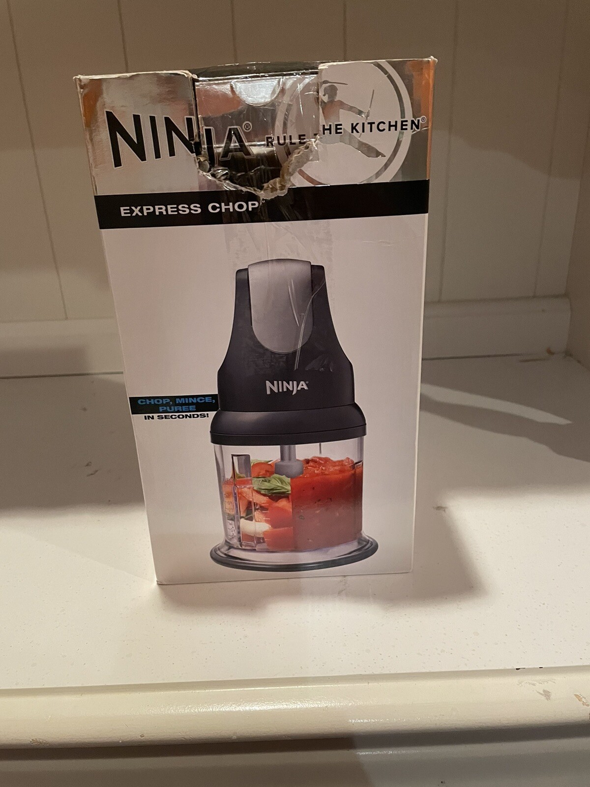 Ninja Express Chop Food Chopper 16 oz Bowl Chop Mince Purée FAST NJ100GR
