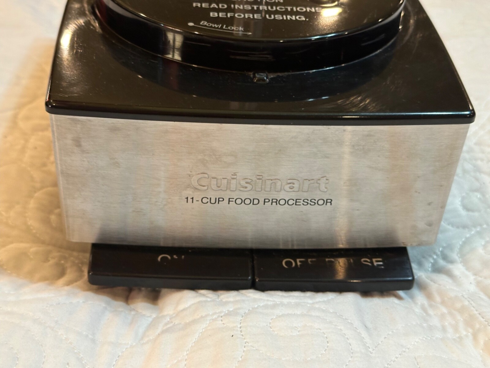 Cuisinart Custom Pro 11 EV-11PC7 Silver Chopping/Mixing Food Processor Base Only
