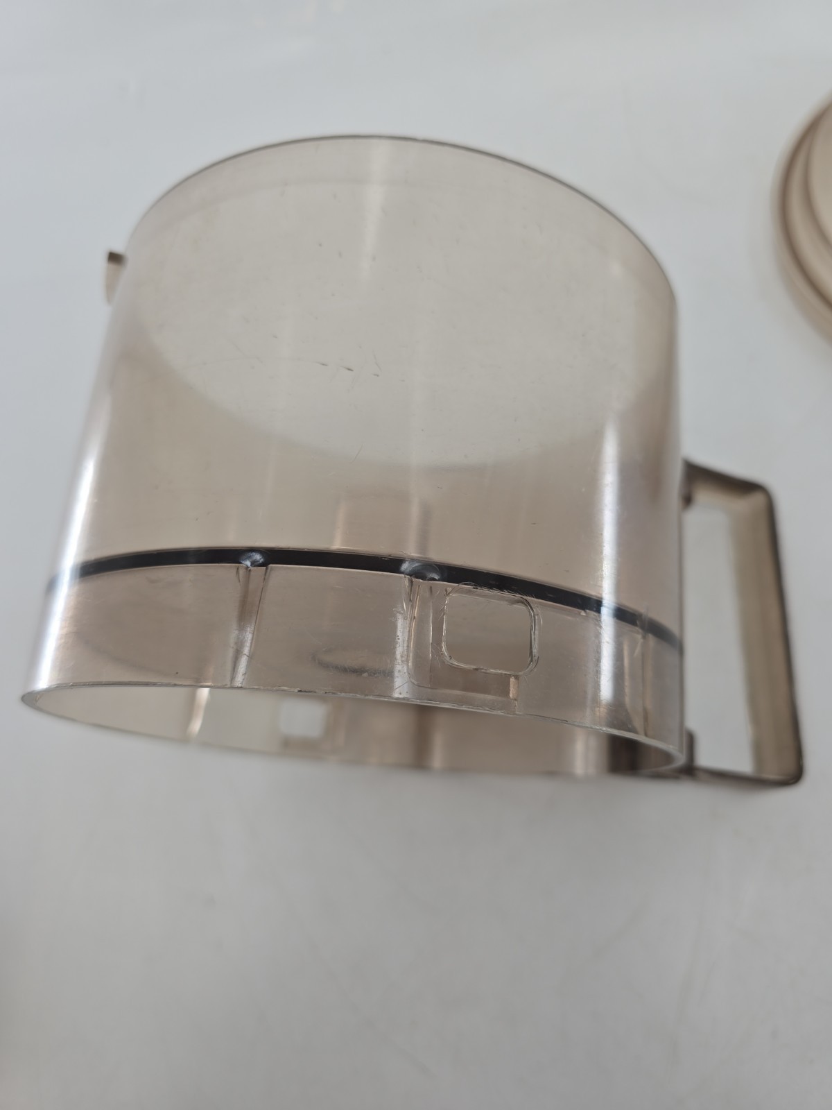 Cuisinart CFP Part PUSHER LID COVER & BOWL, CFP-4, CFP-5, CFP-5A, CFP-9 Used
