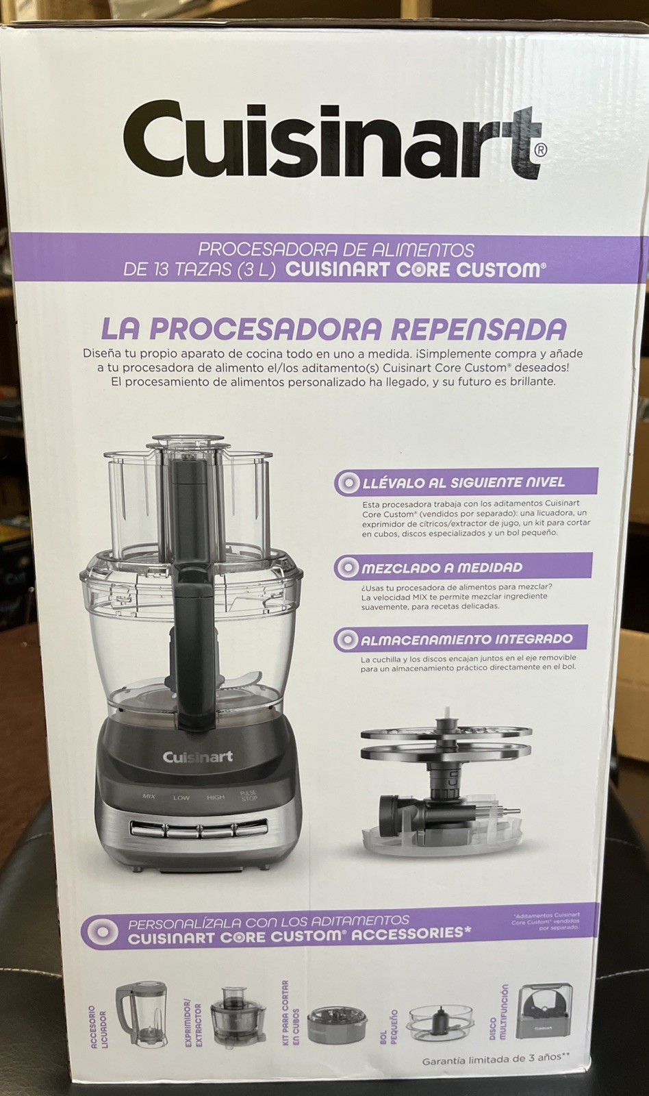 Cuisinart Core Custom 13-Cup Food Processor • Chop, Puree, Shred, Slice & More