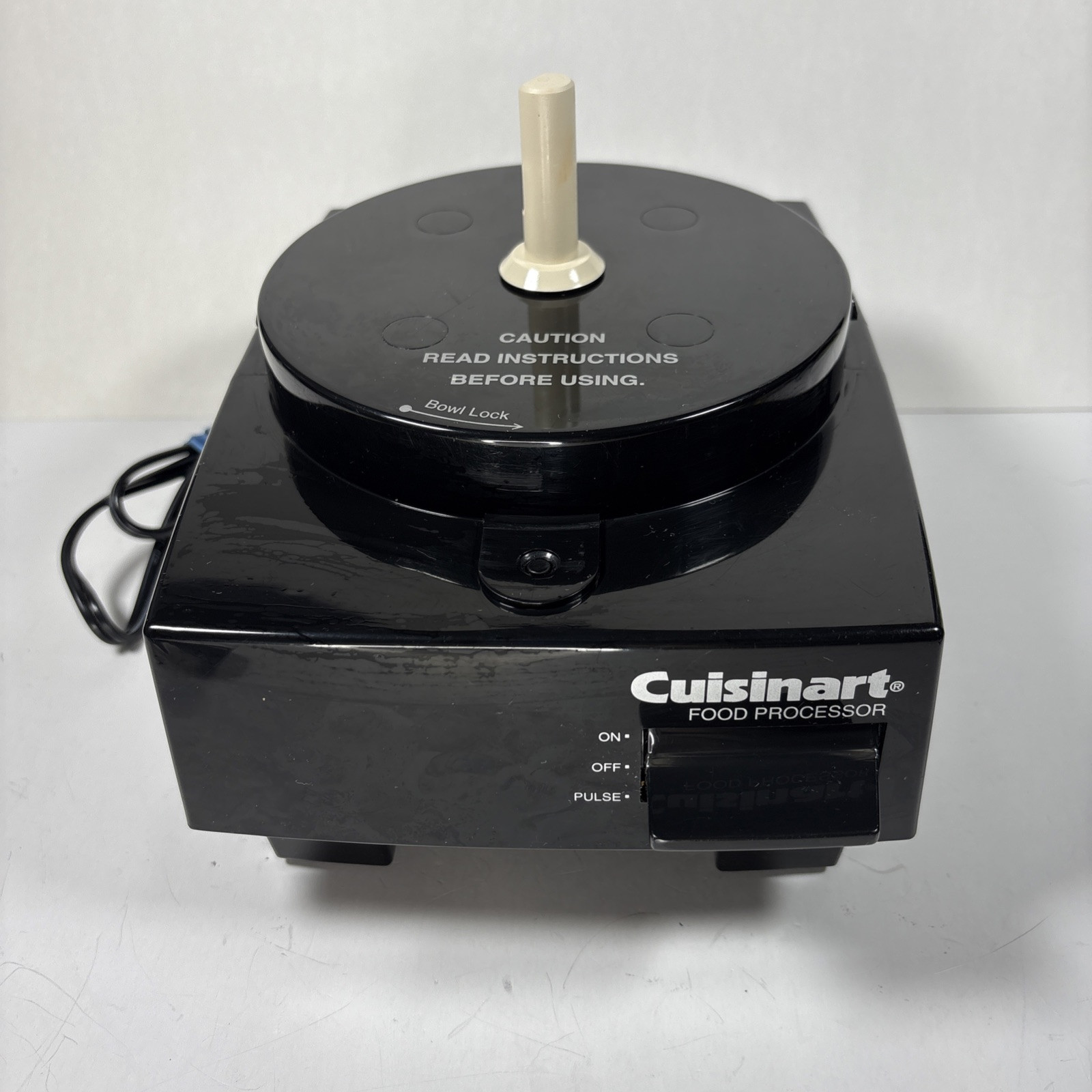 Vintage Cuisinart DLC-5 Basic Food Processor Motor ONLY Black Base