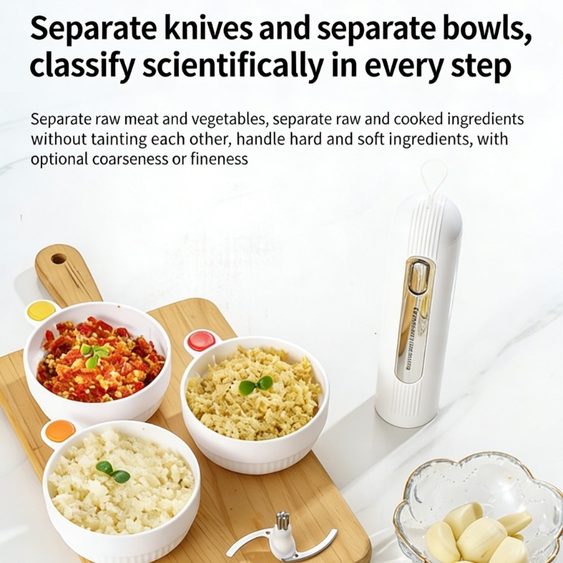 Strong Portable Processor With Powerful Motor For Quick Cooking Tasks