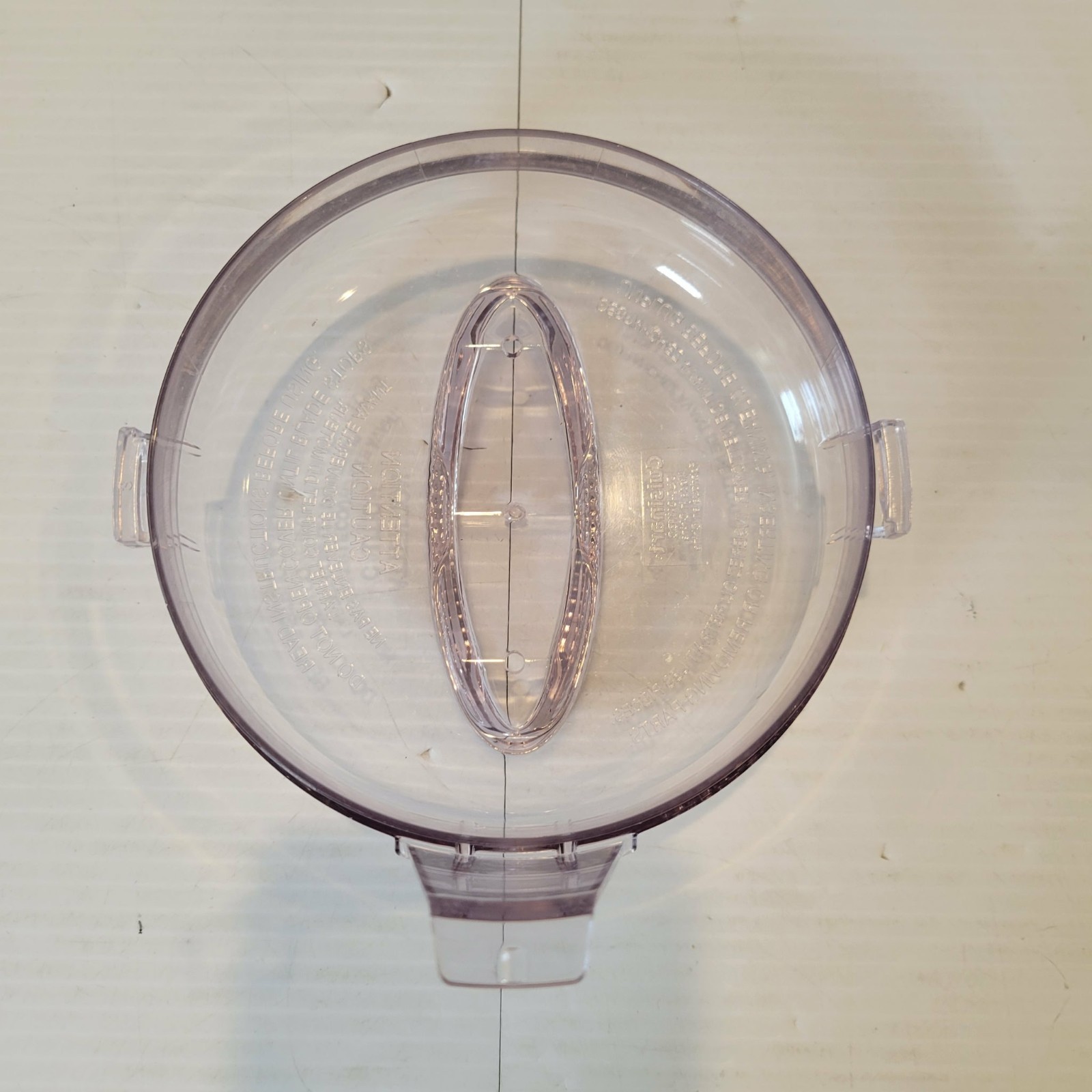 Cuisinart DLC-2AWBC Work Bowl Cover DLC-2A Mini Prep Plus Replacement Lid OEM