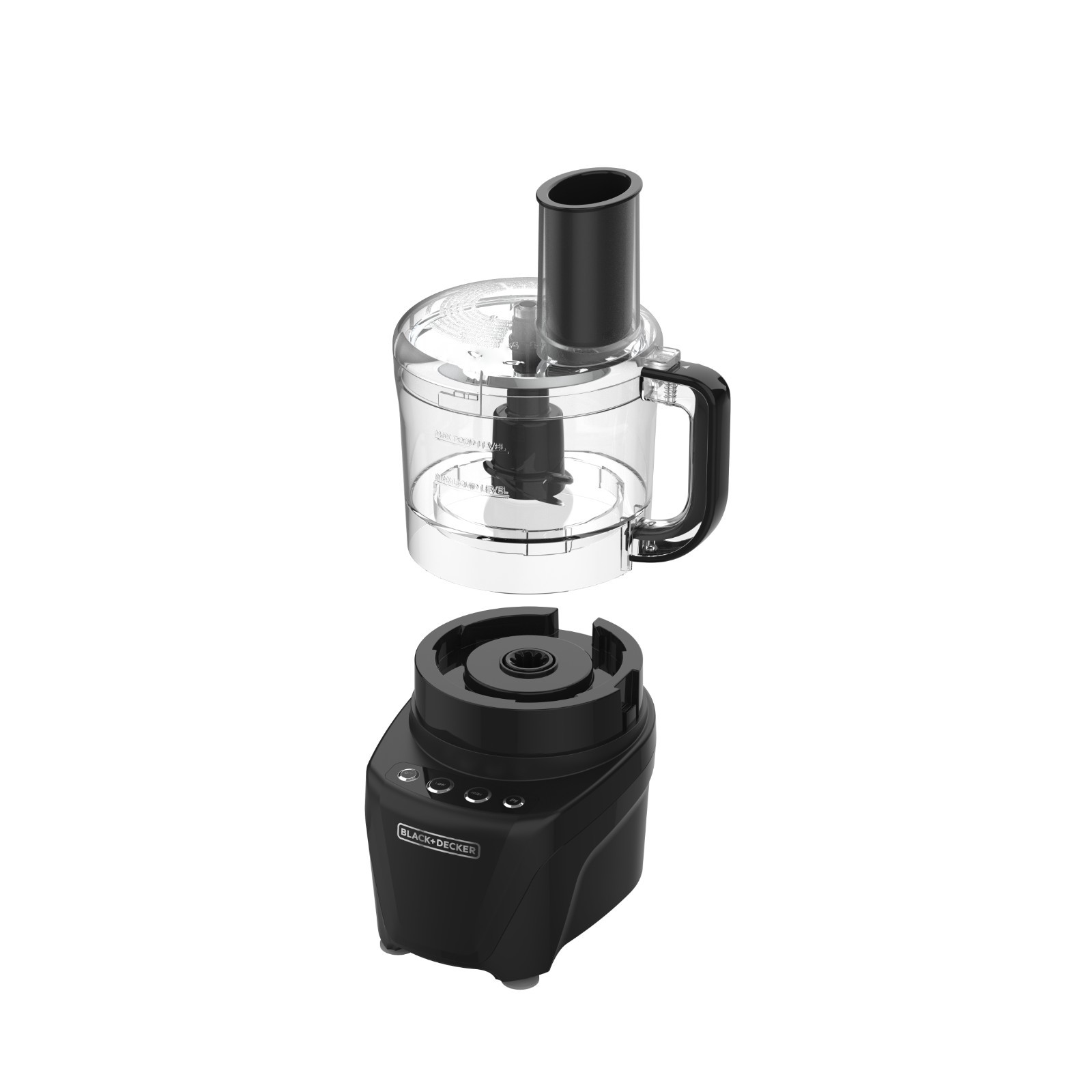 BLACKDECKER 8-Cup Food Processor 850W 2-Speed Pulse Chop Slice Shred Easy Assem
