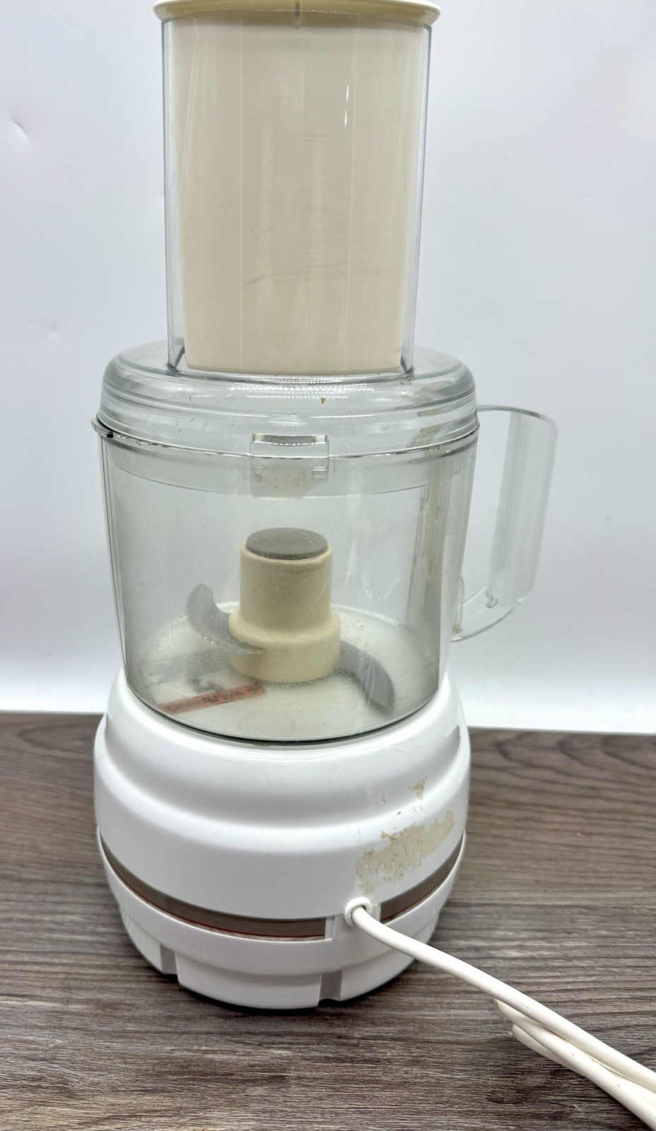 KitchenAid Food Processor 5 Cup Little Ultra Power KFP350WH WHITE Works Great
