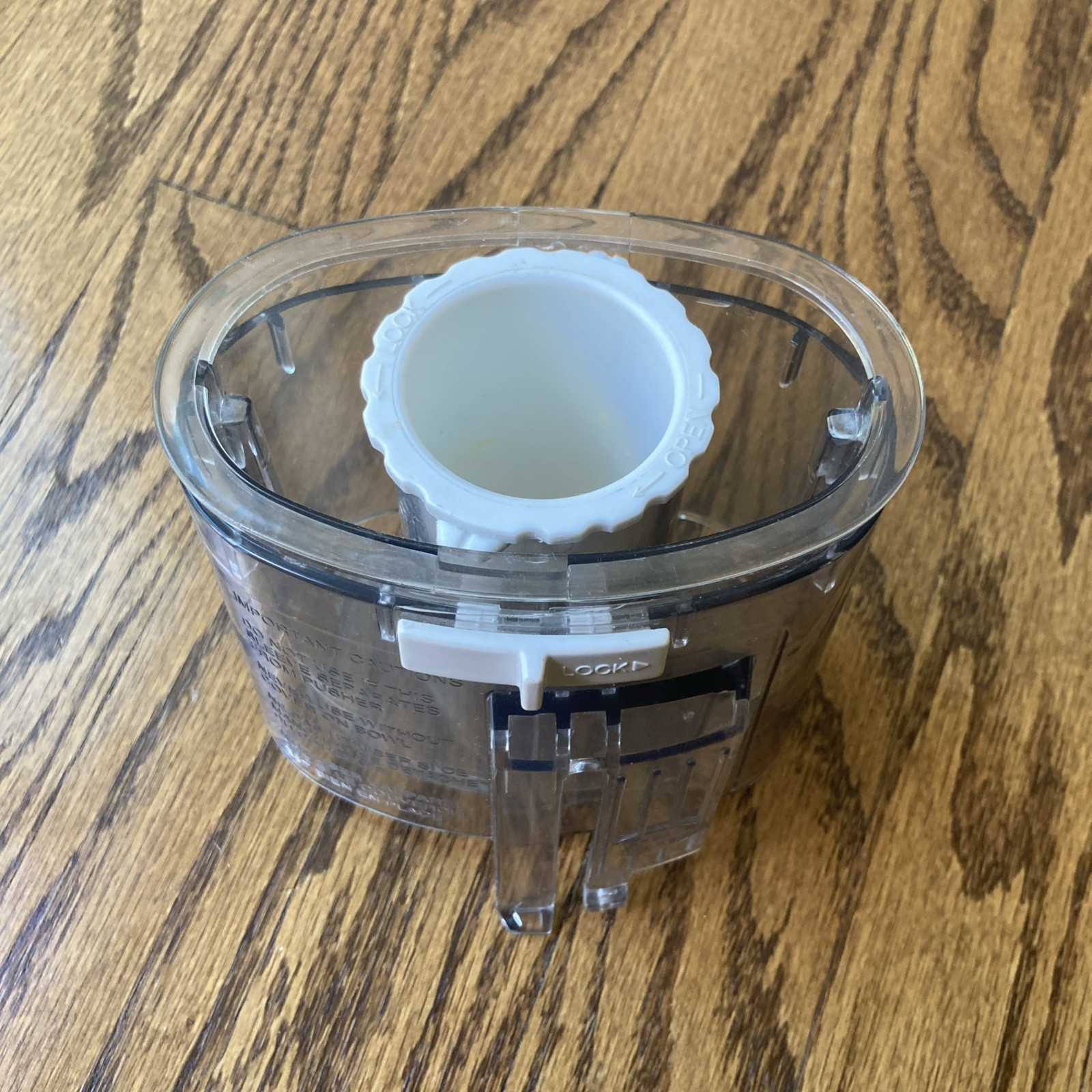 CUISINART ORIGINAL FOOD PROCESSOR DLC-10C TX – Pusher & Chute Assembly DLC118BTX