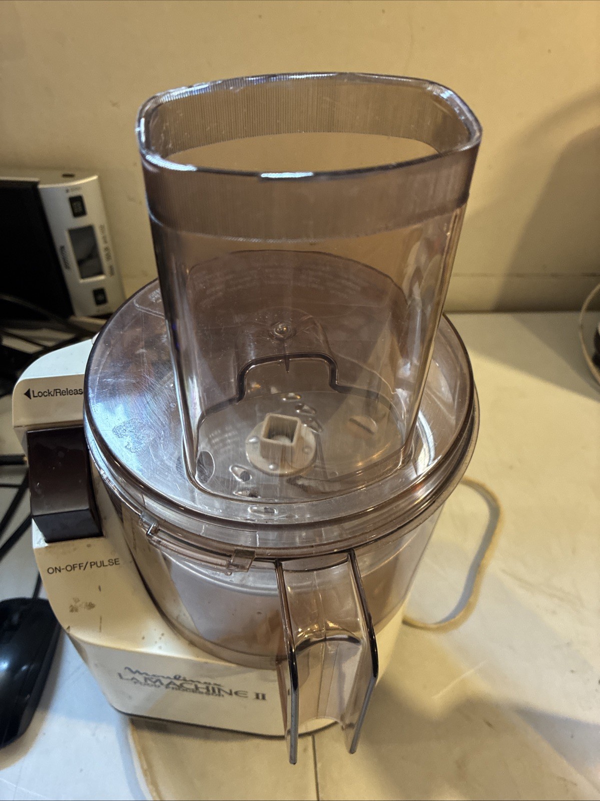 Moulinex La Machine II Food Processor Working Tested Read Description