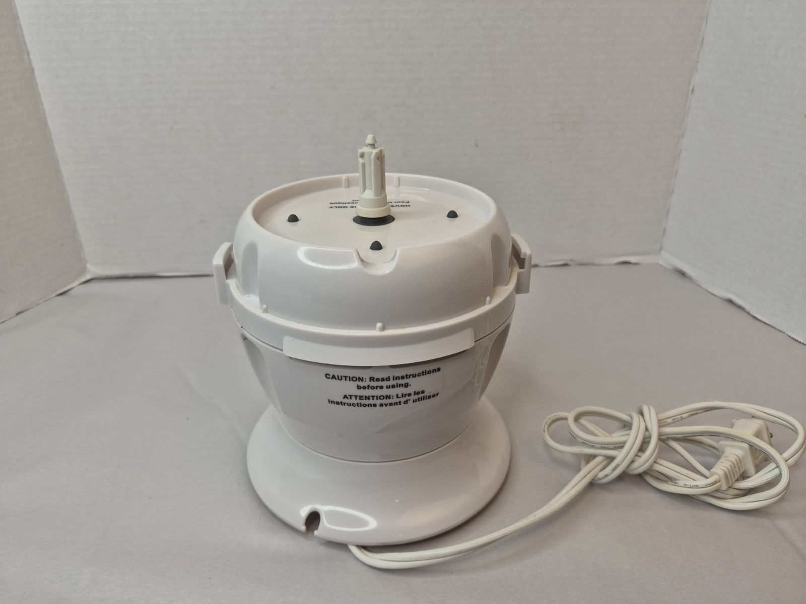 Ultimate Chopper CH-1 Food Processor Motor Base Replacement Part Blue