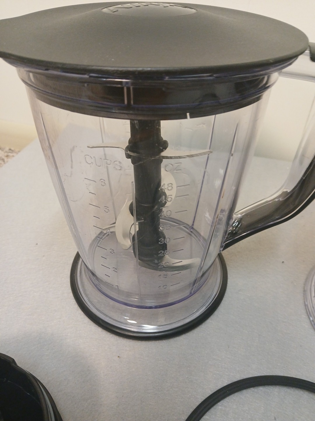 Ninja QB1004 Chopper Pitcher Processor Only No Motor!! Parts Only!!