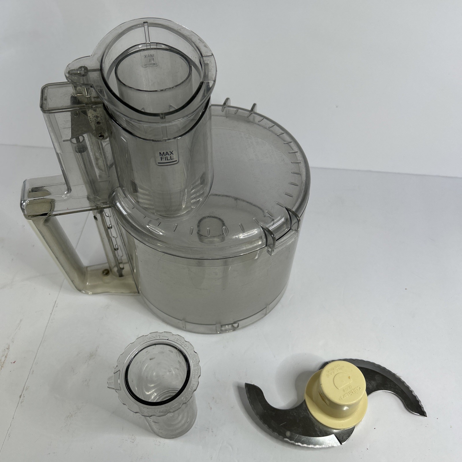 Cuisinart Prep 11 Plus Food Processor Lid Pusher Blade Replacement DLC-2011