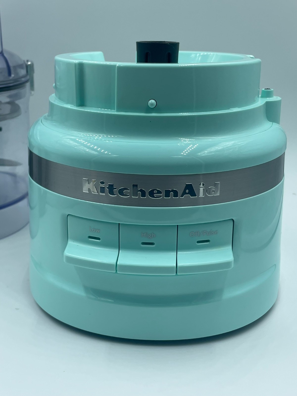 KitchenAid KFP0719 7 Cup Food Processor Base and Parts- Aqua Sky blue