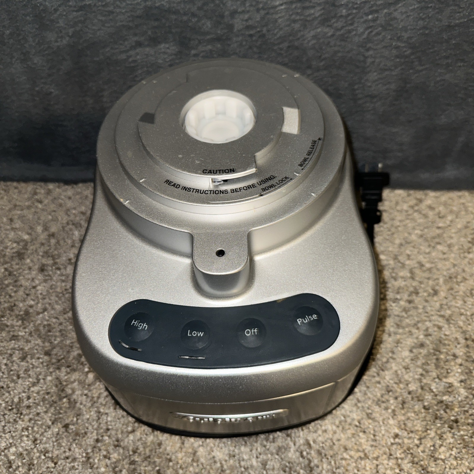 Cuisinart Food Processor CFP-26DSVPC Base Motor Only Replacemnt 13 Cup Elemental