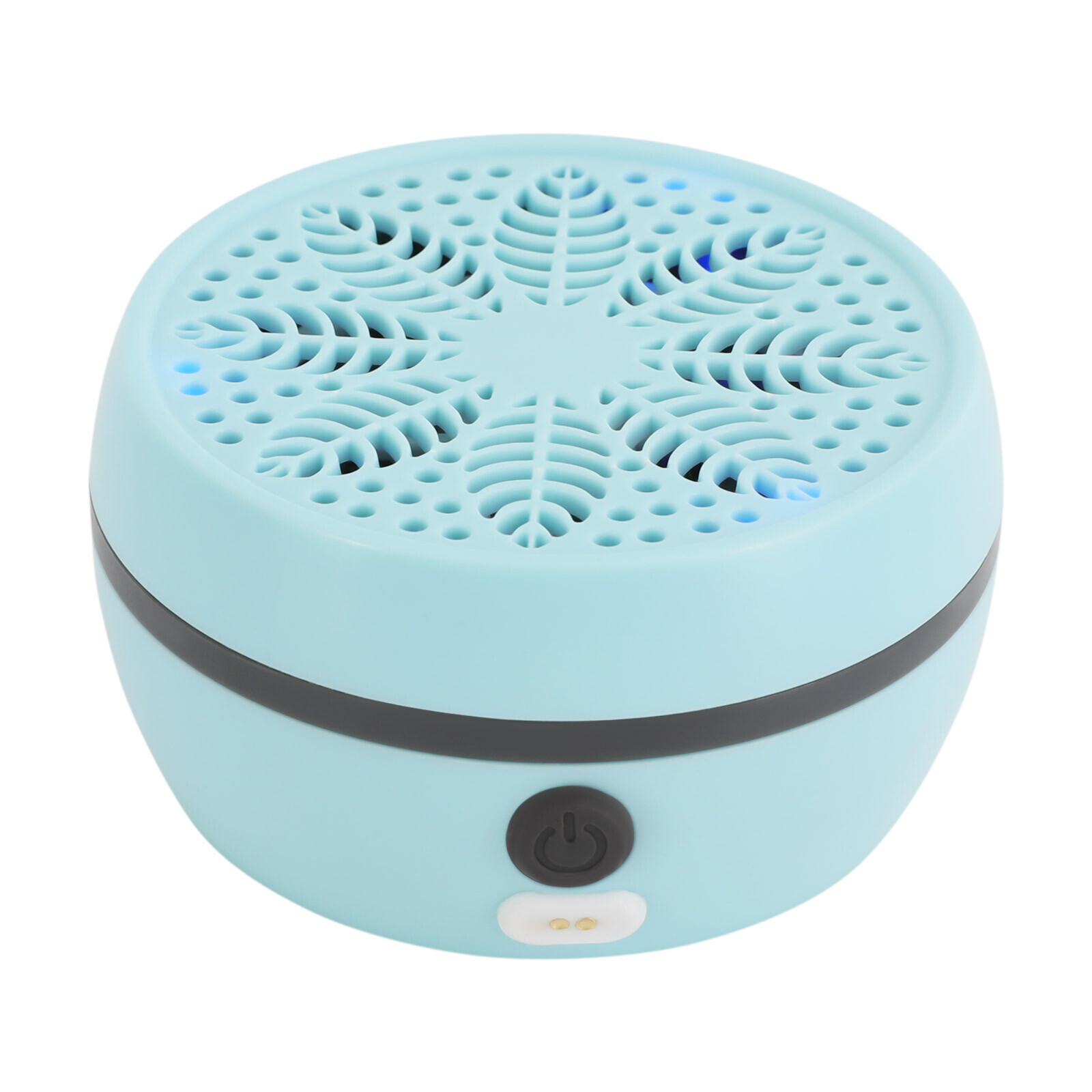 Portable Fruit and Vegetable Cleaner Machine 8L 3 Modes Sky Blue