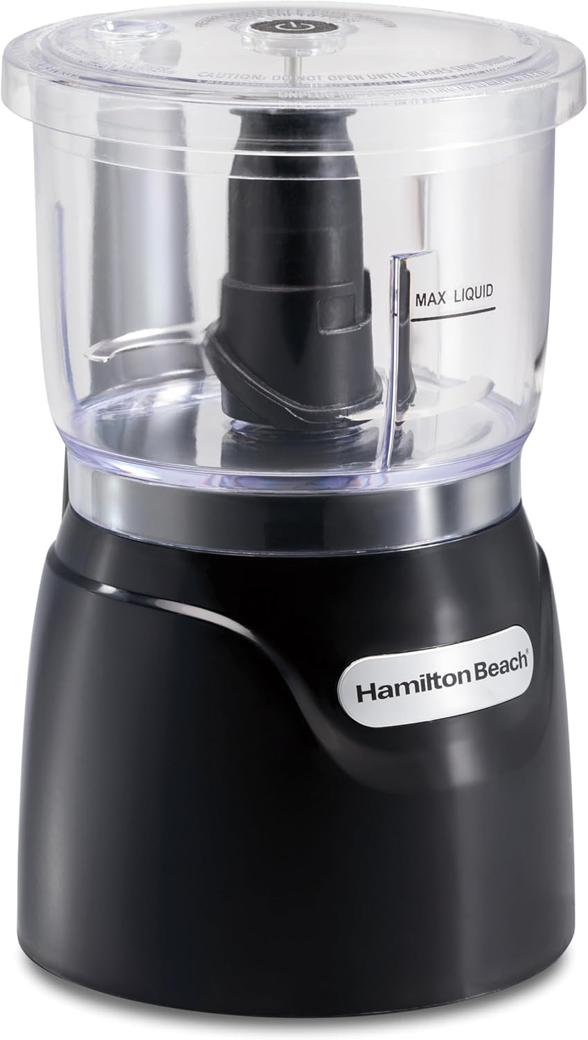 Electric Vegetable Chopper & Mini Food Processor, 3-Cup, 350 Watts, for Dicing,