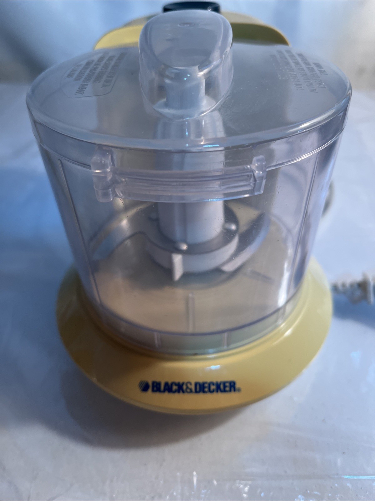 Black & Decker 1.5 Cup One Touch Electric Food Chopper Processor HC306 Tested