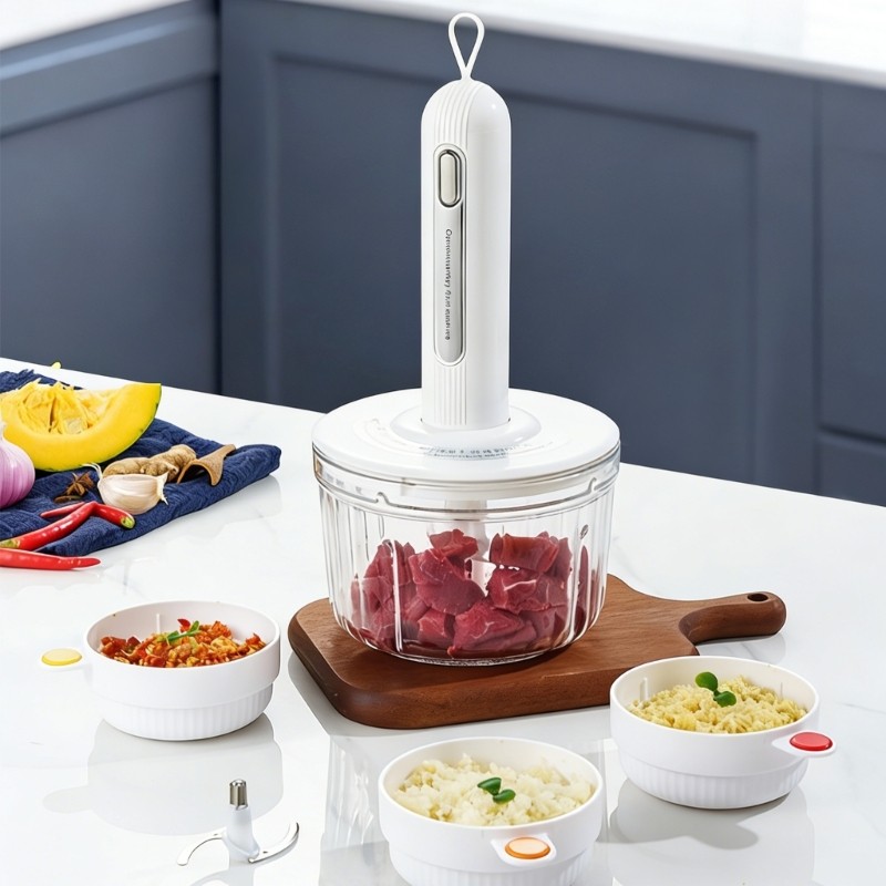Strong Portable Processor With Powerful Motor For Quick Cooking Tasks
