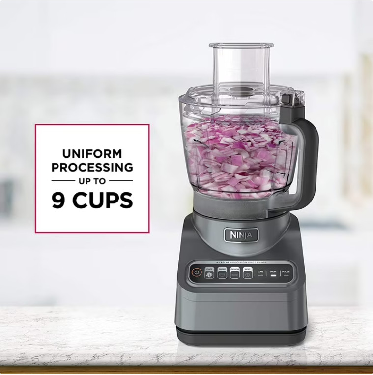 Ninja BN601 Professional Plus Food Processor 9-Cup 1000W Auto-iQ Refurbished