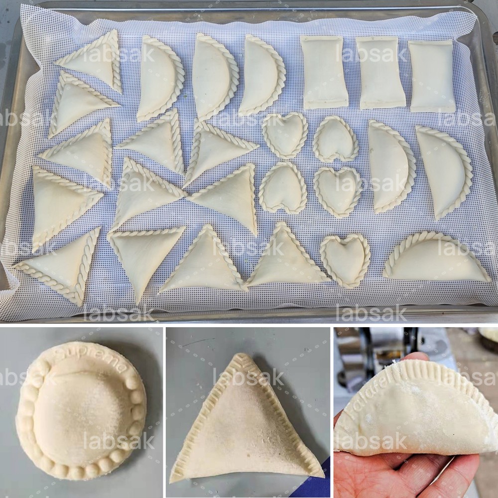 Automatic Large Meat Pie Maker Big Empanadas Samosa Dumpling Making Machine