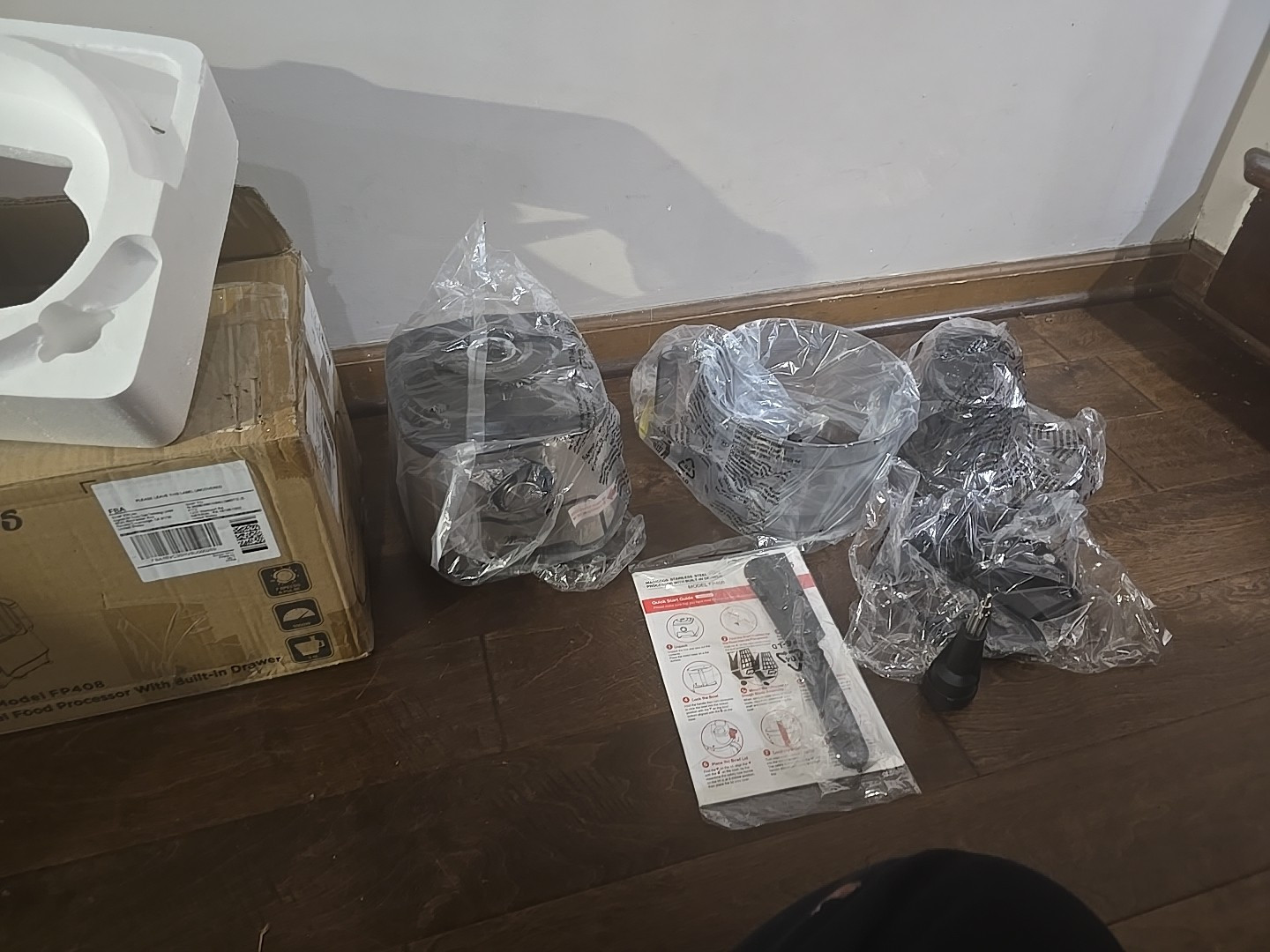 MAGICCOS Model FP408 Stainless Steel Food Processor – Missing Blades