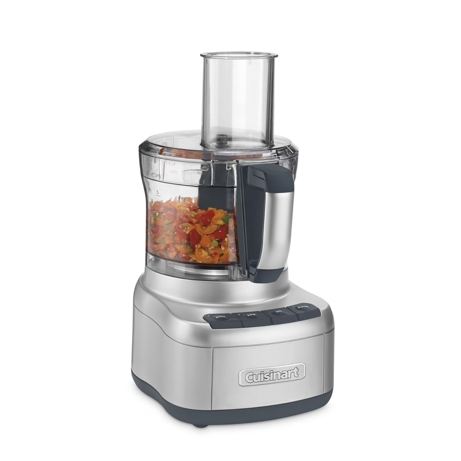 Cuisinart Elemental 8-Cup Food Processor Silver Kitchen Vegetable Chopper