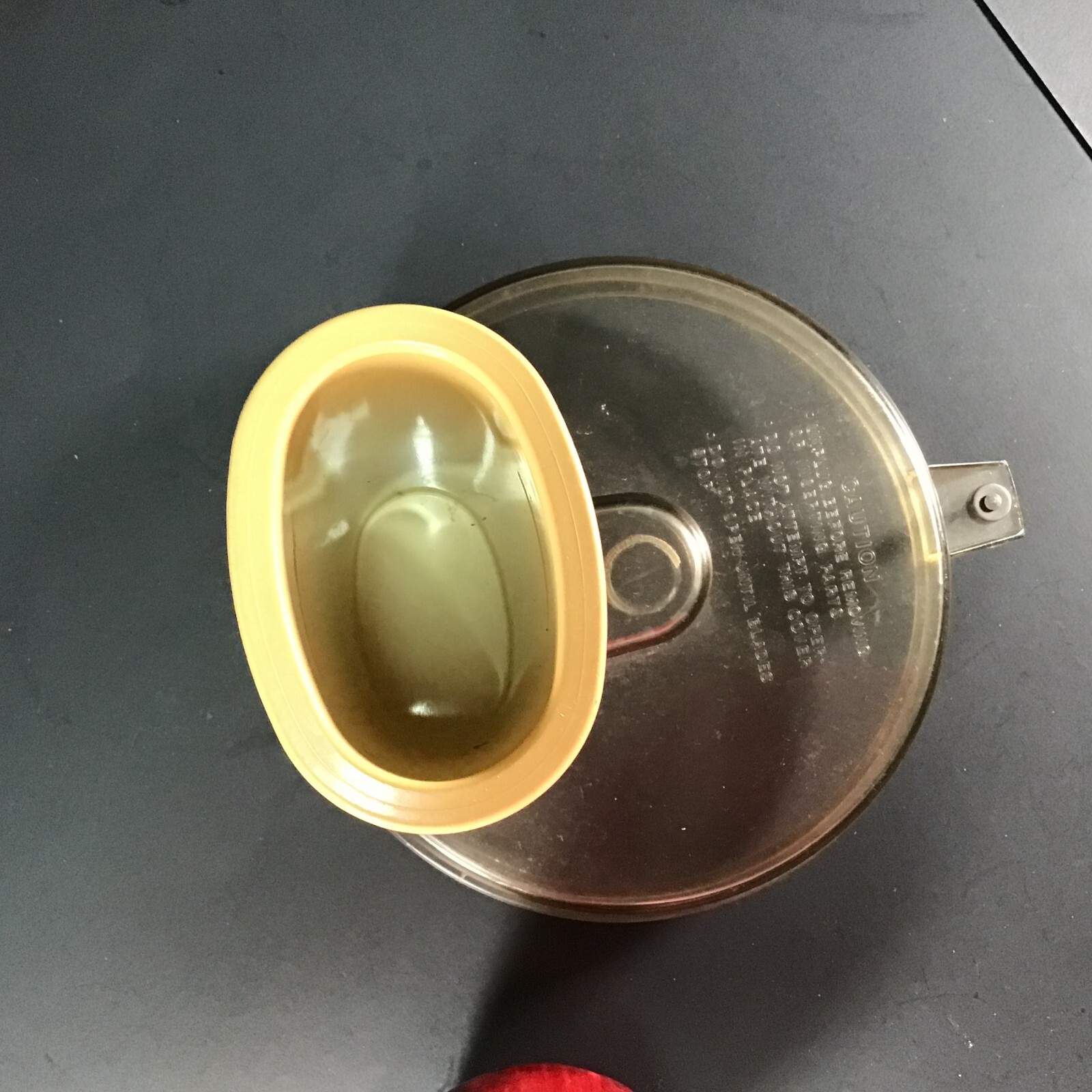 Food Processor Bowl Lid & Pusher GE Blender D1FP2-4202 REPLACEMENT PARTS
