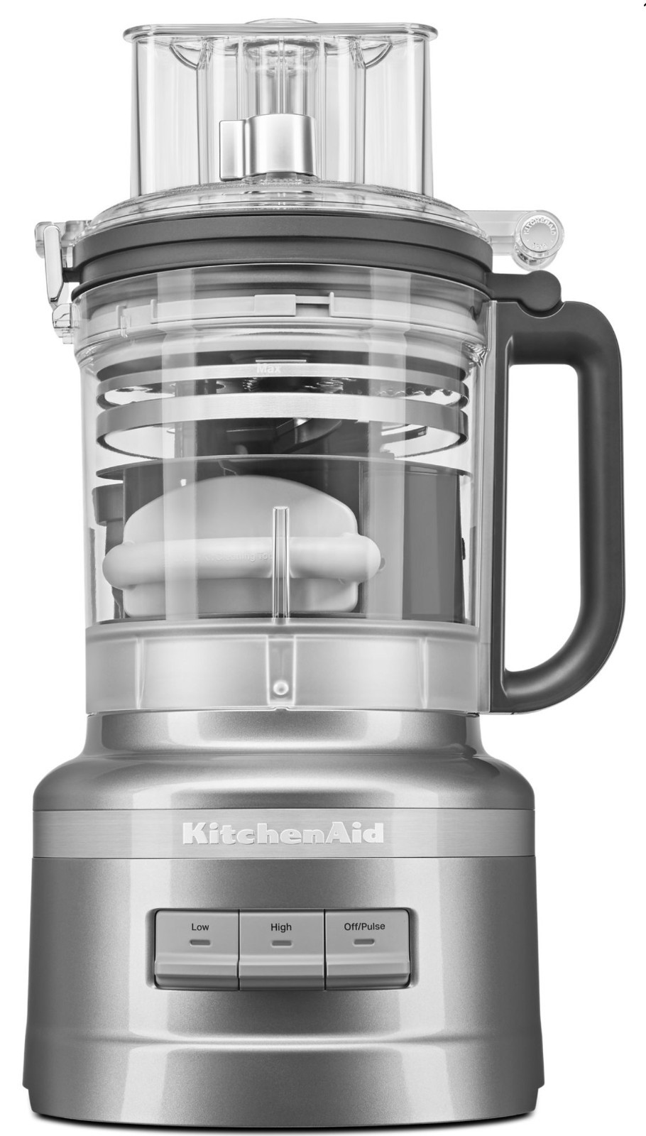 KitchenAid® 13-Cup Food Processor with Dicing – Contour Silver