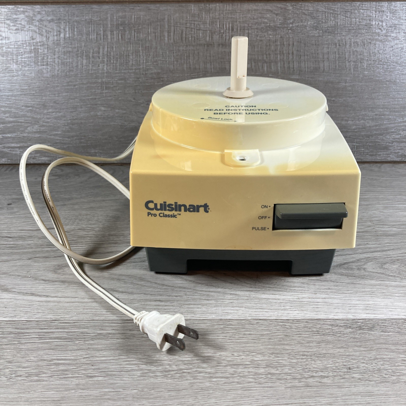 Cuisinart Pro Classic Food Processor DLC-10S TX Base Motor | Tested