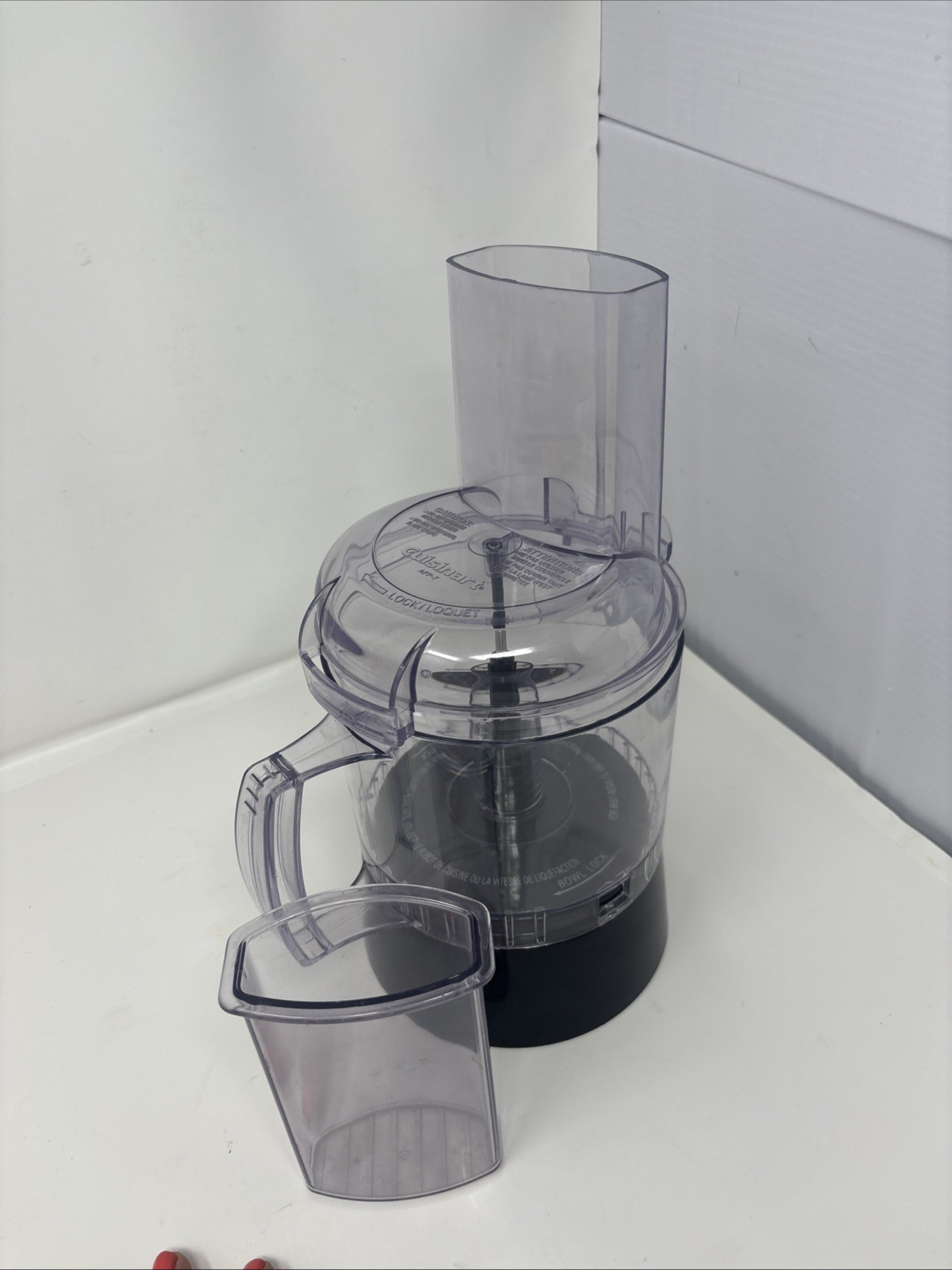 Cuisinart AFP-7 Smart Power Duet Food Processor Replacement Bowl Lid Pusher