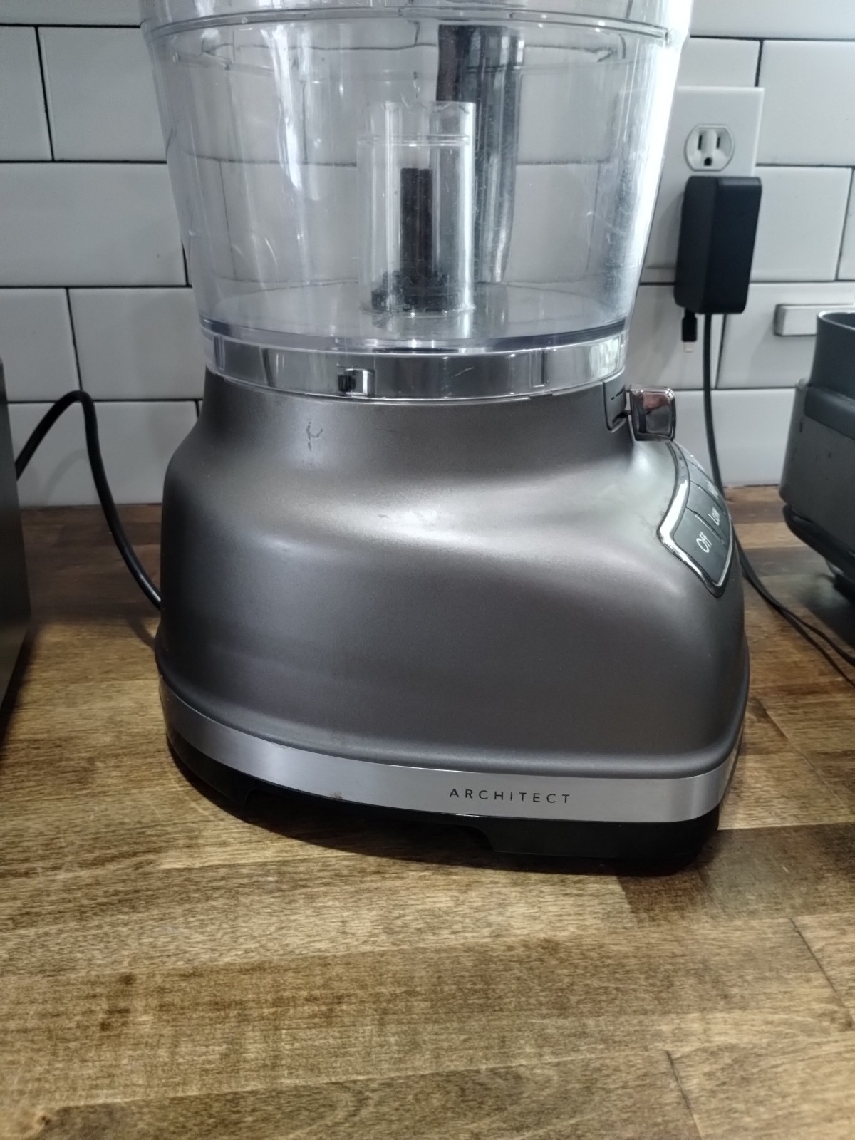 KitchenAid Architect Silver Food Processor KFP1133ACS + Attachments Works Great