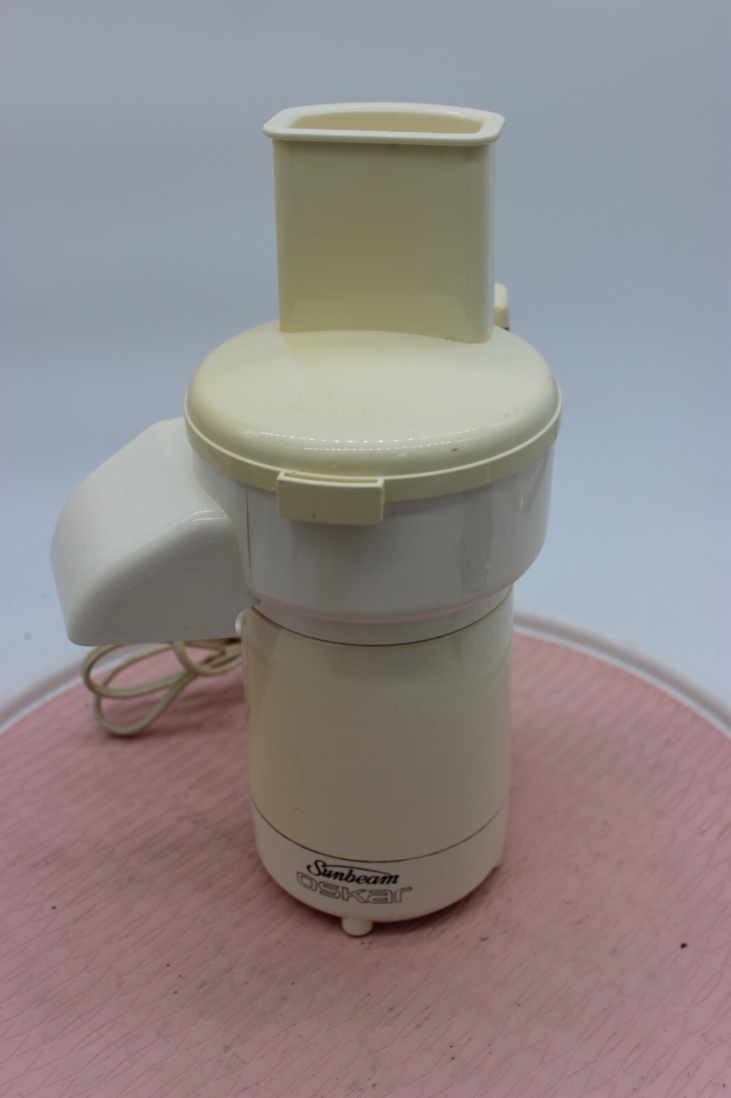 Sunbeam Oskar Food Processor 14081 With Accessories FOOD CHOPPER works ELECTRIC