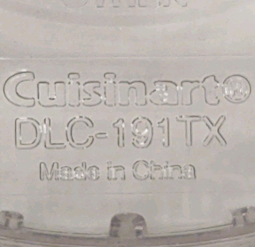 Cuisinart DLC-191TX Mini Prep BOWL ONLY Food Processor Authentic Component Part