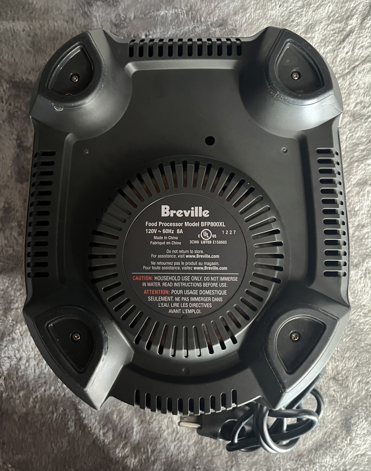 BREVILLE BFP800XL SOUS CHEF PRO 16 CUP FOOD PROCESSOR LARGE WORKS