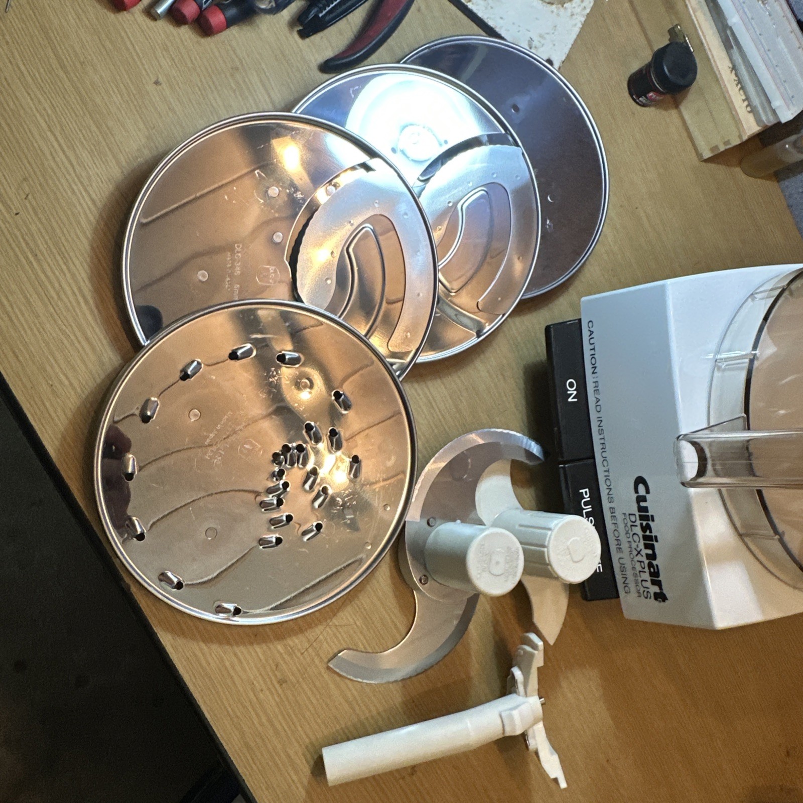 Cuisinart DLC-X Plus 20 Cup Commercial Food Processor Excellent Condition -Japan