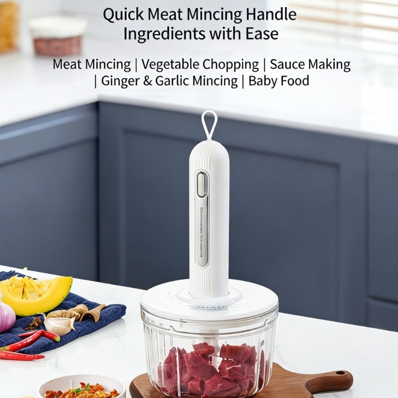 Strong Portable Processor With Powerful Motor For Quick Cooking Tasks