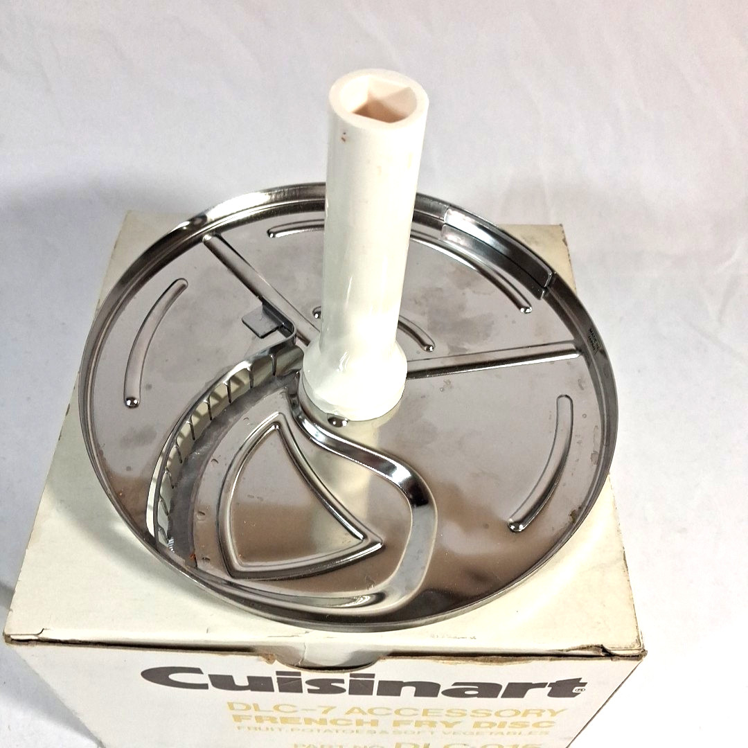 Vintage Cuisinart DLC-7 French Fry Cut Disc Blade Series DLC-015 Japan w/box